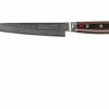 Yaxell Super Gou 37107 Cuchillo Para Trinchar Acero De Damasco De 161 Capas, 18 Cm