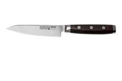 Yaxell Super Gou 37150, Juego De Cuchillos De 2 Piezas Santoku 16,5 Cm Y Cuchillo Multiusos 12 Cm