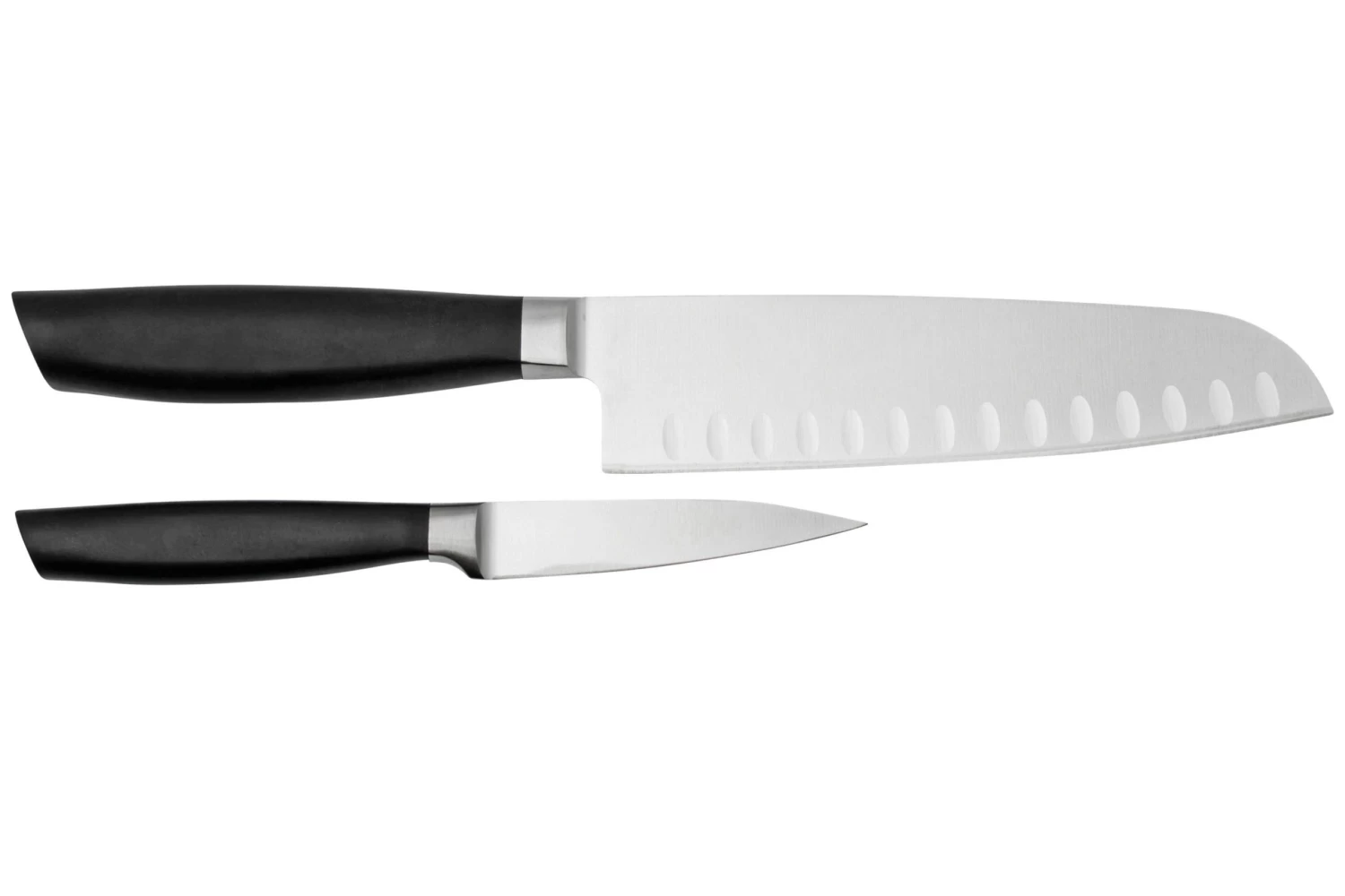 Zwilling All Star 1022780, Juego De 2 Cuchillos, Santoku Y Puntilla, Plata - Imagen 2
