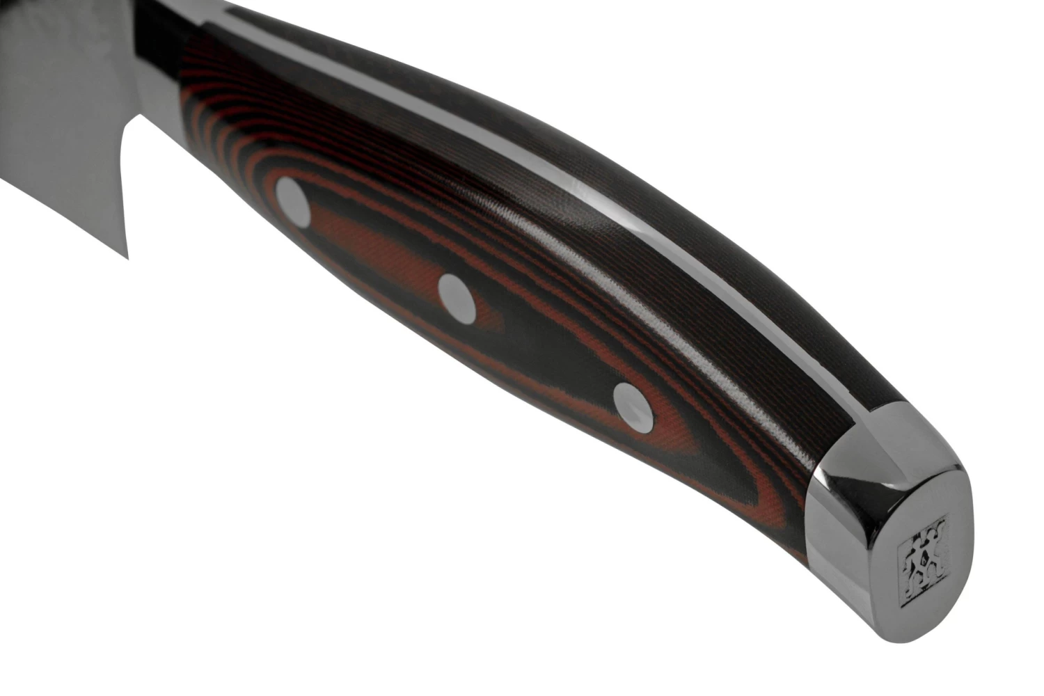 Zwilling Twin Cermax 30867-184-0, Santoku De Acero Damasco De 133 Capas, 18 Cm - Imagen 4